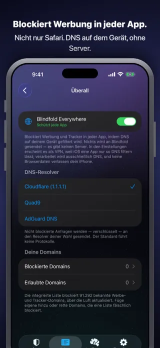 Blindfold screenshot