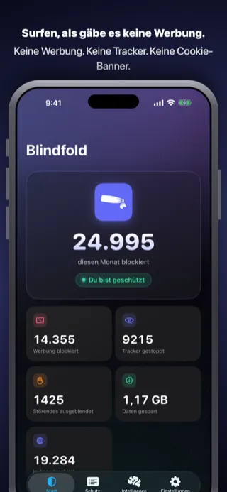 Blindfold screenshot