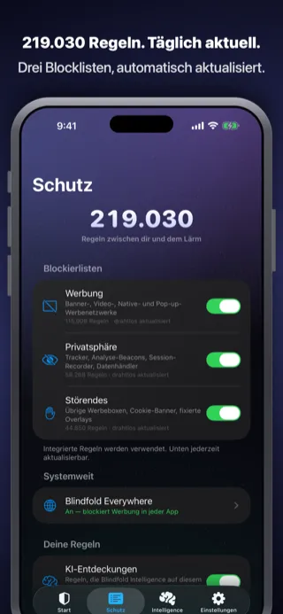 Blindfold screenshot