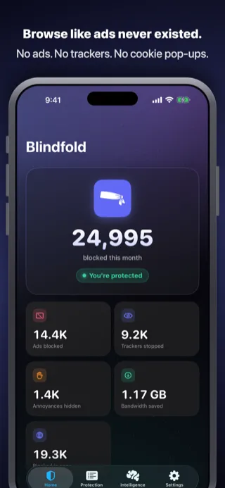 Blindfold screenshot