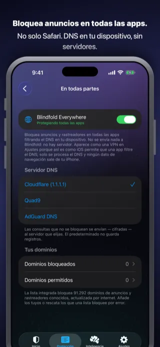 Blindfold screenshot