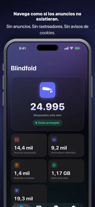 Blindfold screenshot