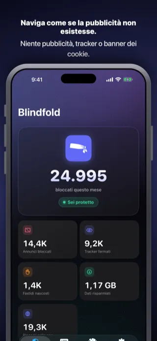 Blindfold screenshot