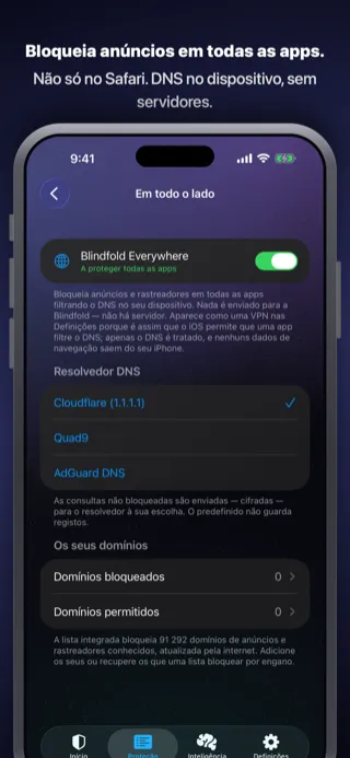 Blindfold screenshot